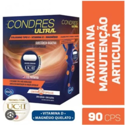 Condres Ultra Colágeno Tipo Ii + Vit D + Magnésio 90 cápsulas