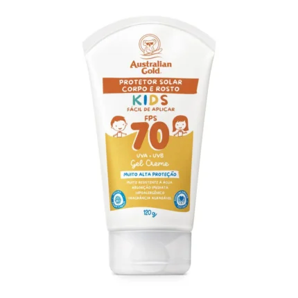 Protetor Solar Infantil Australian Gold Kids Fps70 - 120g