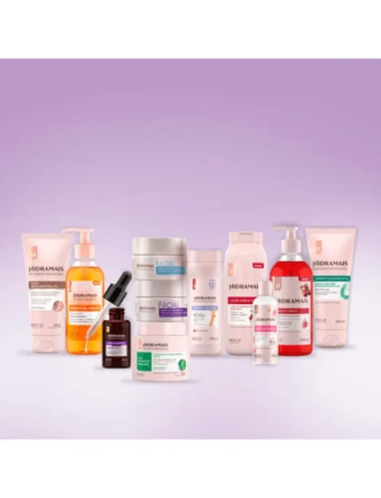 Kit Banho Hidratação: Cereja e Avelã + Ácido Hialurônico + Sabonete Antiacne