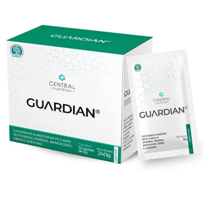 Guardian Sabor Limão 30 sachês 8g Central Nutrition
