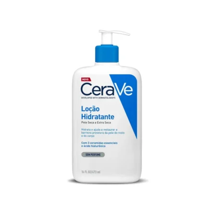 Loção Hidratante Corporal CeraVe Pele Seca a Extra Seca Hidratação Prolongada para Pele Seca 473ml