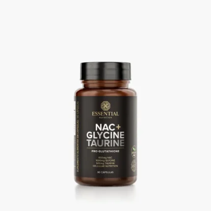 Nac Glycine Taurine Essential Nutrition 90caps