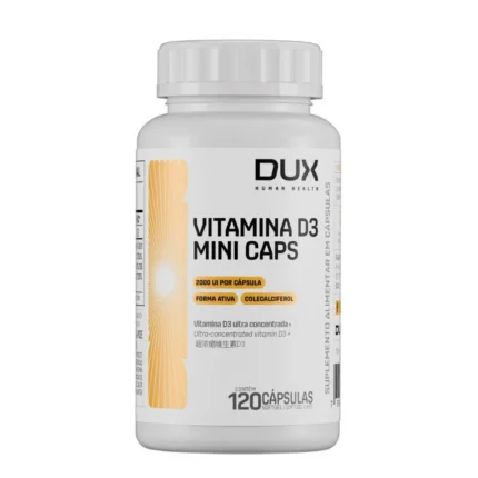 Vitamina D3 Colecalciferol 2000 Ui 120 cápsulas - Dux
