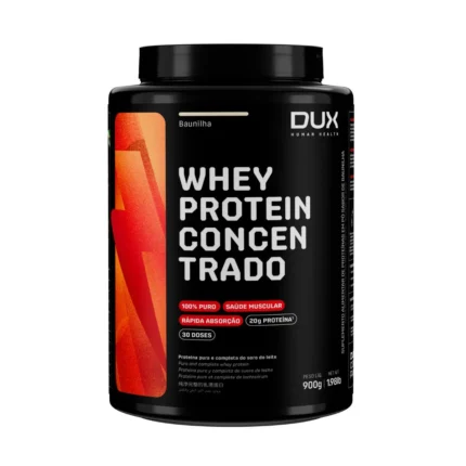 Whey Protein Concentrado Dux Nutrition Baunilha 900g