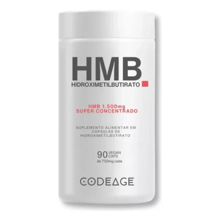 Hmb Codeage - 90 cápsulas Hidroximetilbutírico - Original sem Sabor