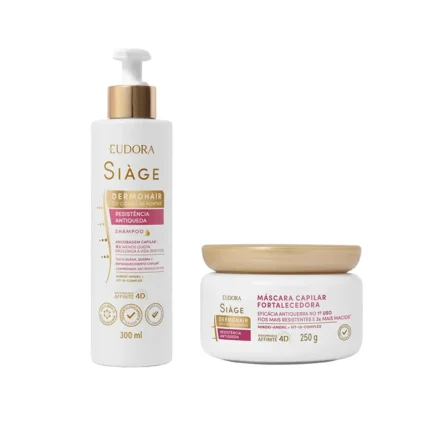 Kit Siàge DermoHair Shampoo 300ml + Máscara 250g
