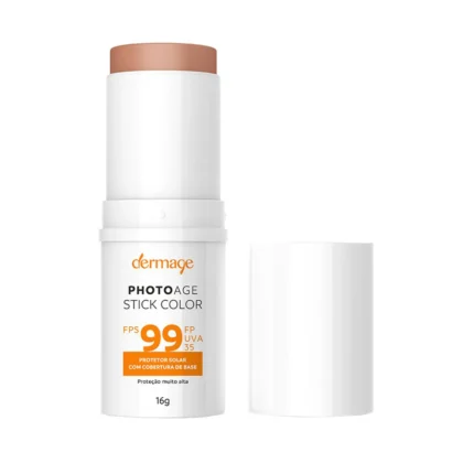Protetor Solar Facial em Bastão Dermage Photoage Color FPS 99 Médio 16g
