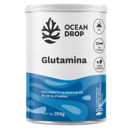 Glutamina em Pó 250G Ocean Drop
