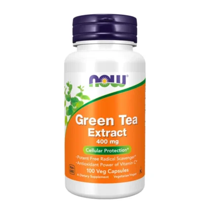 Extrato Chá Verde 400Mg Now Foods 100 Cápsulas Importado