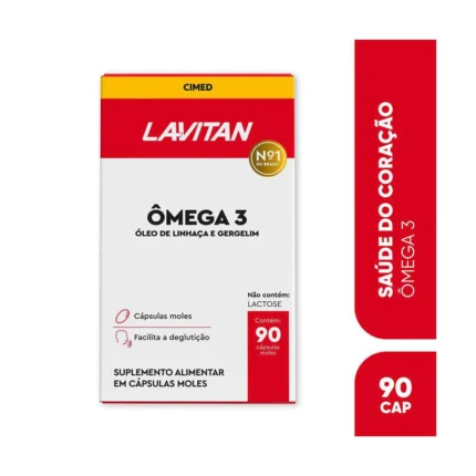 Lavitan Ômega 3 Mais com 90 cápsulas