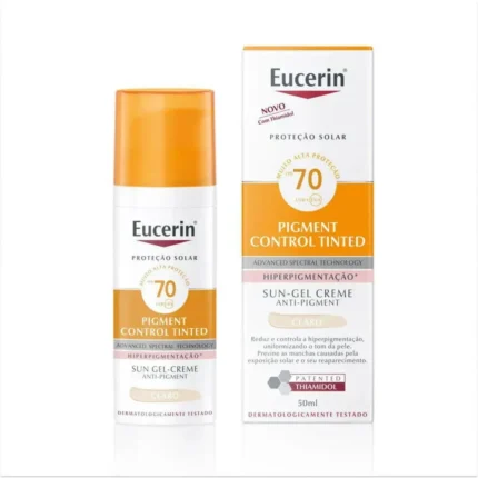 Eucerin Protetor Solar Pigment Control Tinted Fps70 Cor Claro 50G (4005900905611)