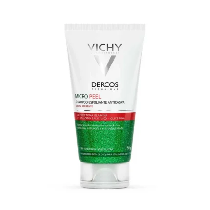 Shampoo Anticaspa Vichy Dercos Micro Peel Microesferas Eesfoliantes Esfoliação e Controle de Caspa 150ml