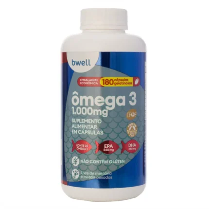 Ômega 3 bwell 180 Cápsulas