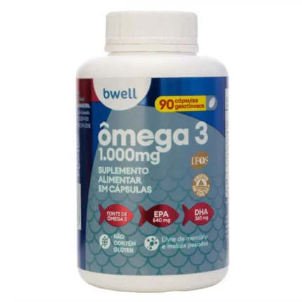 Ômega 3 bwell 90 Cápsulas