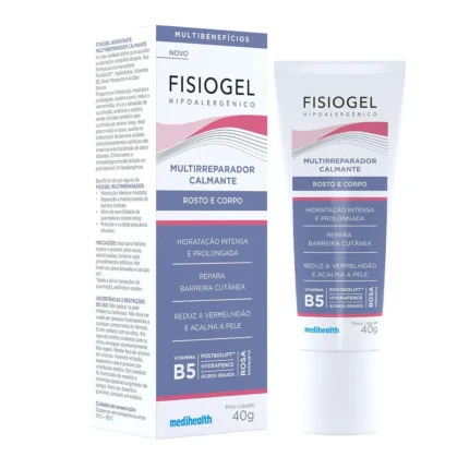 Creme Rosto e Corpo Multirreparador Calmante Fisiogel 40g