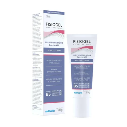 Creme Rosto e Corpo Multirreparador Calmante Fisiogel 20g