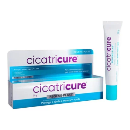 Creme Hidratante Reparador Rosto e Corpo Cicatricure Regeneplast Pantenol e Vitamina E 30g