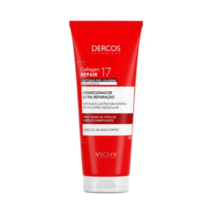 Condicionador Vichy Dercos Collagen Repair 17 Ultra Reparação Condicionador Fortalecedor com Colágeno 200g