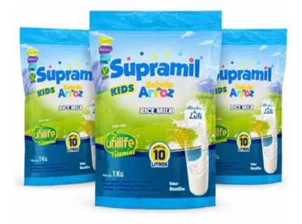Kit 3 Supramil Kids Baunilha 1kg - Unilife