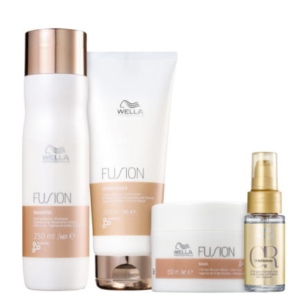 Kit Wella Professionals Fusion Super Salon (4 Produtos)
