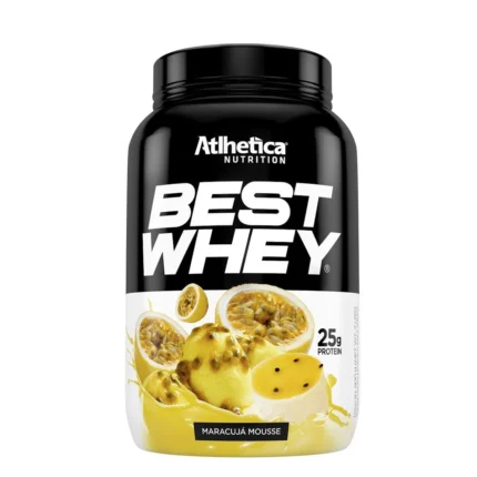 Whey Protein Best Whey Atlhetica Nutrition Mousse de Maracujá 900g