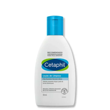 Loção de Limpeza Facial Cetaphil Pele Seca e Sensível 120ml