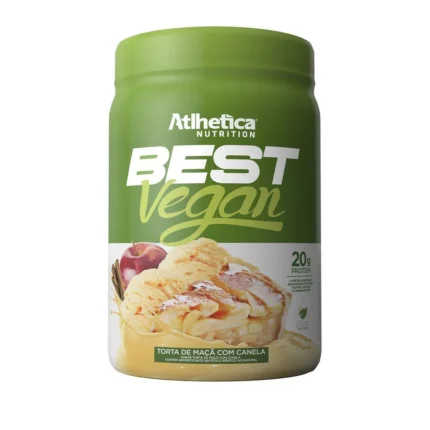 Whey Protein Best Vegan Atlhetica Nutrition Torta de Maçã com Canela 500g