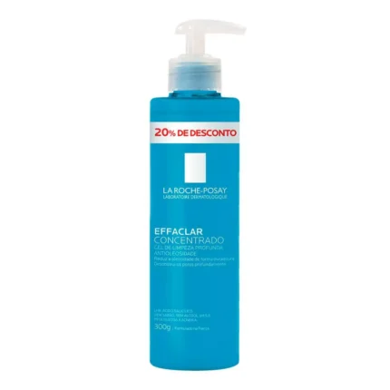 Gel de Limpeza Facial La Roche-Posay Effaclar Concentrado Pele Oleosa 300g