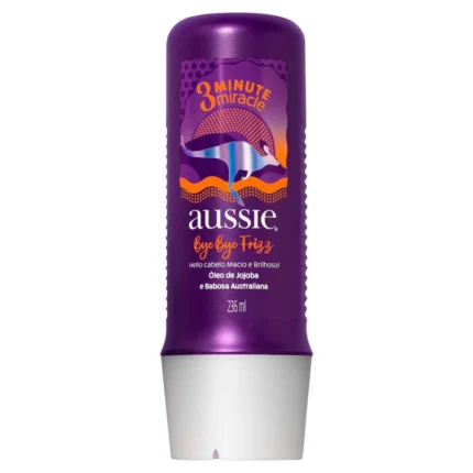 Creme de Tratamento Aussie Bye Bye Frizz 3 Minute Miracle 236ml