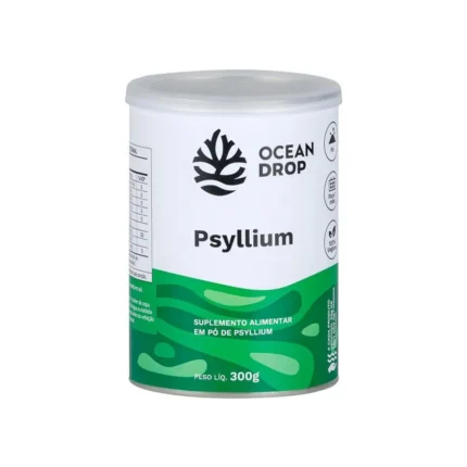 Psyllium Aminoácido em Pó Fonte de Fibras Natural Ocean Drop