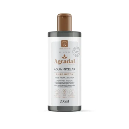 Água Micelar Agradal Pure Detox 200Ml