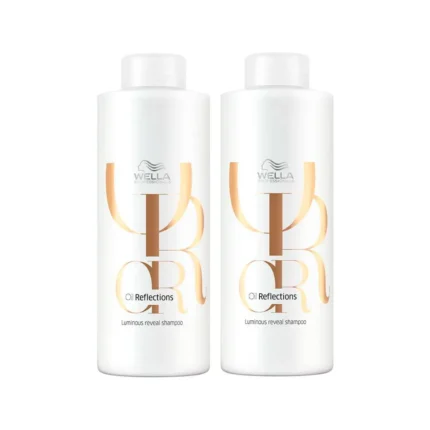 Kit Wella Professionals Shampoo Oil Reflections 1l - 2 unidades