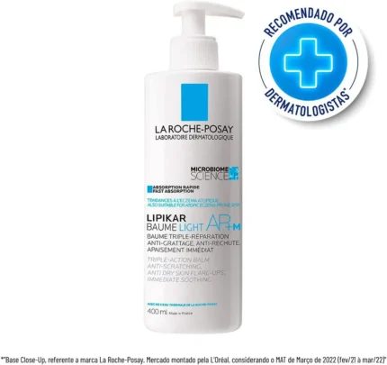Lipikar Baume Light Ap+m 400ml - La Roche-posay