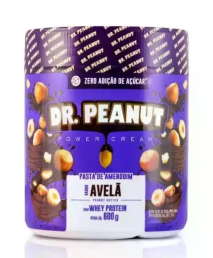 PASTA DE AMENDOIM DR PEANUT AVELA 600G