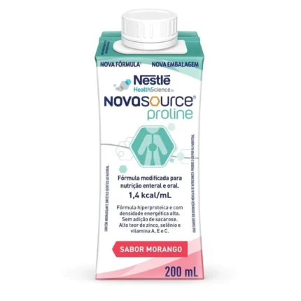 Nutrição Enteral E Oral Novasource Proline Morango 200Ml