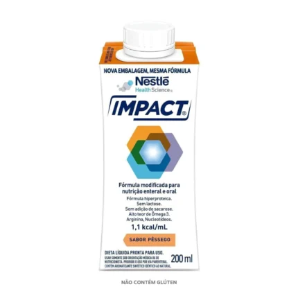 Nutrição Enteral E Oral Impact Pêssego 200Ml