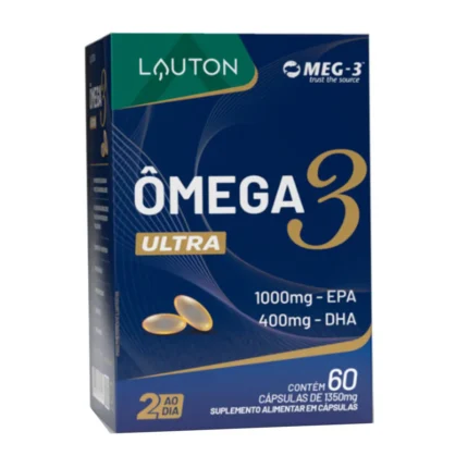 Ômega 3 Ultra Lauton 60 cápsulas