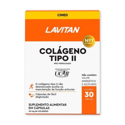 Lavitan Colágeno Tipo II 30 Cápsulas